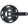 Система SHIMANO GRX, RX600, 175 мм, для 11 скоростей, интегрированный вал, 46/30T без каретки EFCRX600112EX60